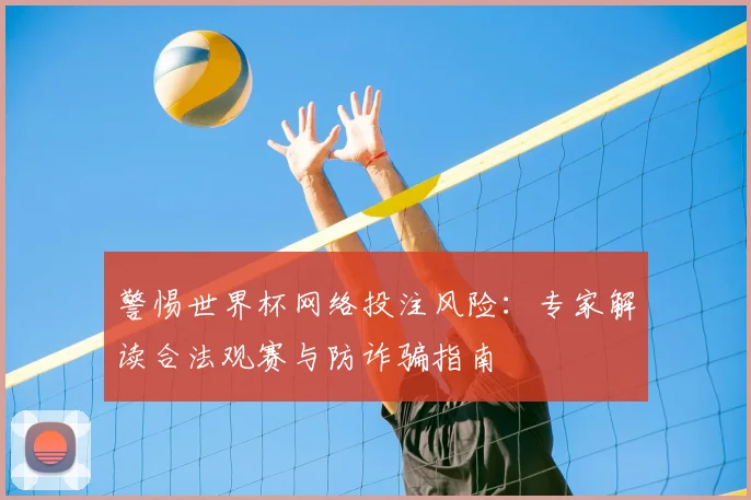 警惕世界杯网络投注风险：专家解读合法观赛与防诈骗指南