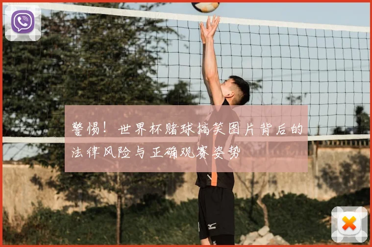 警惕！世界杯赌球搞笑图片背后的法律风险与正确观赛姿势